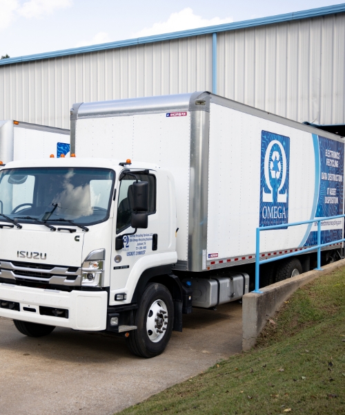 omega recycling truck